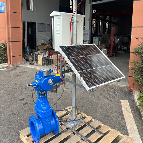 瓯海皓久 Z945X-16Q免布线太阳能电动闸阀 农业灌溉 支持远程智能控制